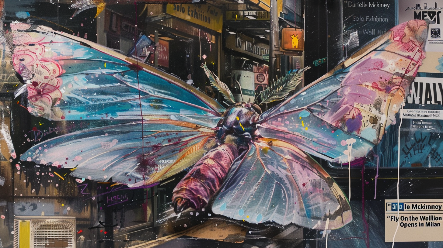 Danielle Mckinney's Solo Exhibition 'Fly On the Wall' Opens in Milan