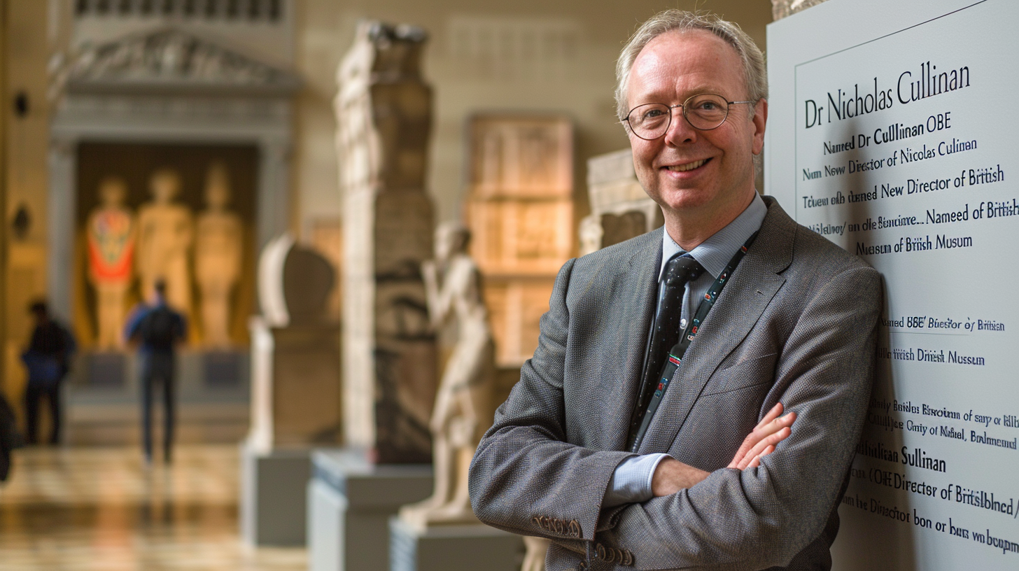 Dr Nicholas Cullinan OBE Named New Director of British Museum