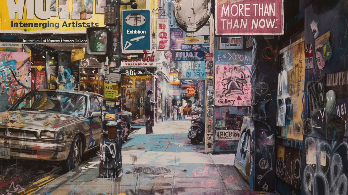 MORE THAN NOW: International Emerging Artists Exhibition at Moosey's Hoxton Gallery