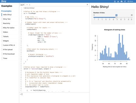 Shinylive: Adding Shiny Applications to Static Pages