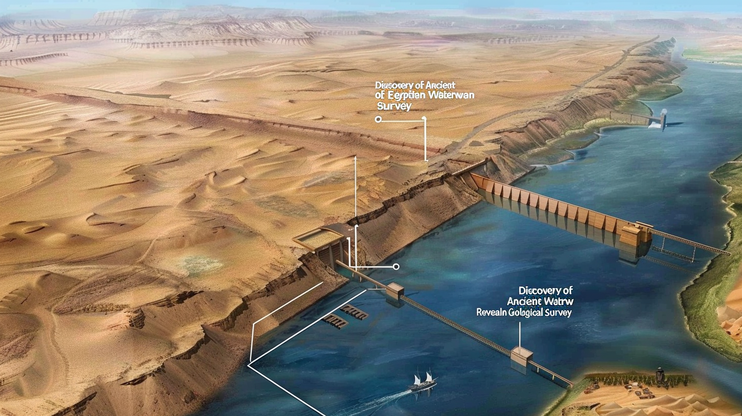 Discovery of Ancient Egyptian Waterway Revealed in Geological Survey