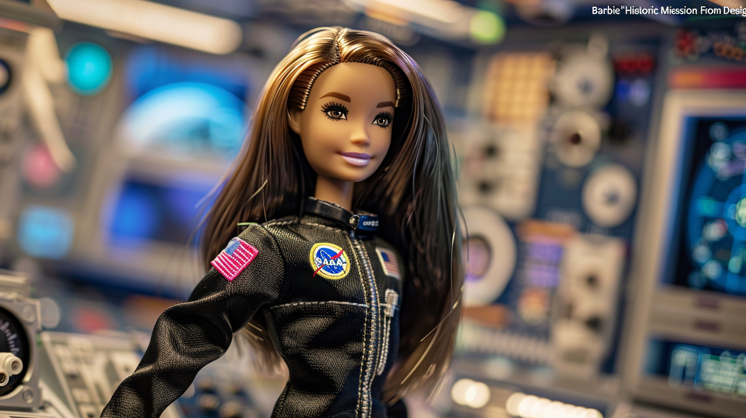 Barbie's Historic Space Mission: From ISS to Design Museum