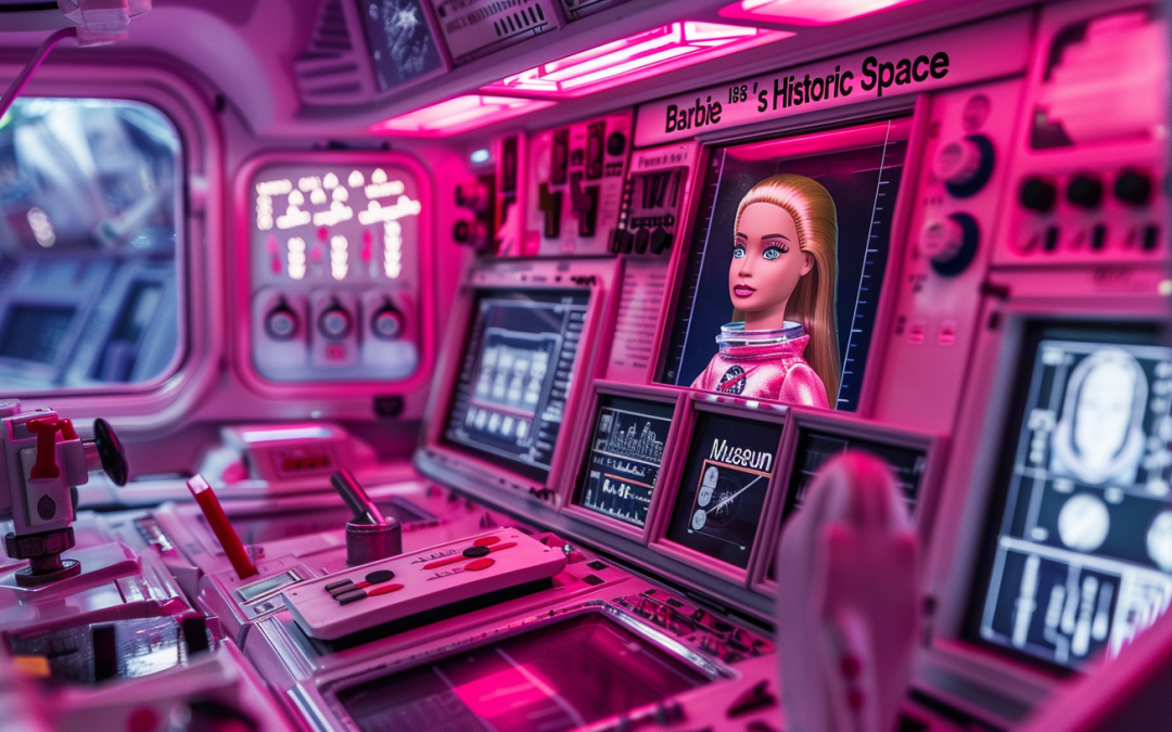 “Barbie’s Historic Space Mission: From ISS to Design Museum”