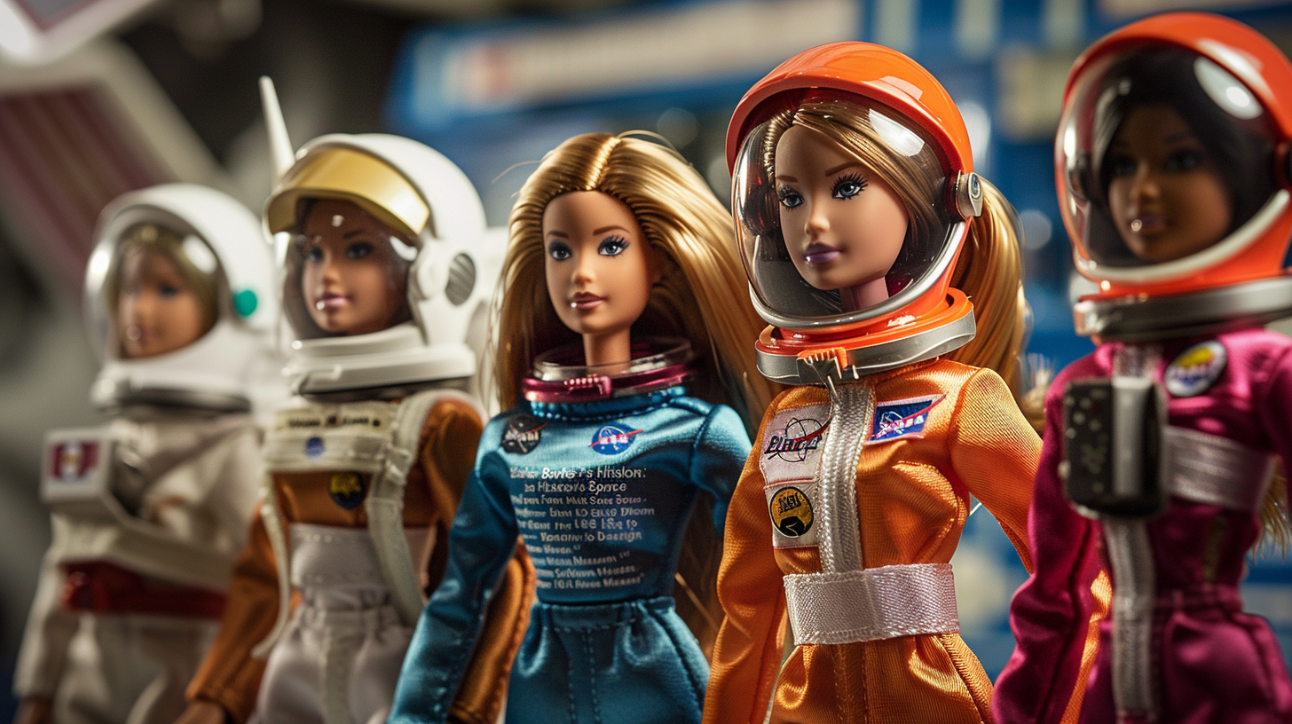 Barbie's Historic Space Mission: From ISS to Design Museum