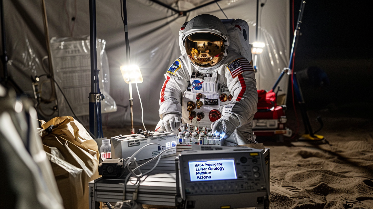 NASA Astronauts Prepare for Lunar Geology Mission in Arizona