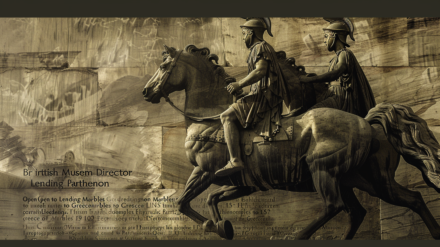 British Museum Director Open to Lending Parthenon Marbles to Greece