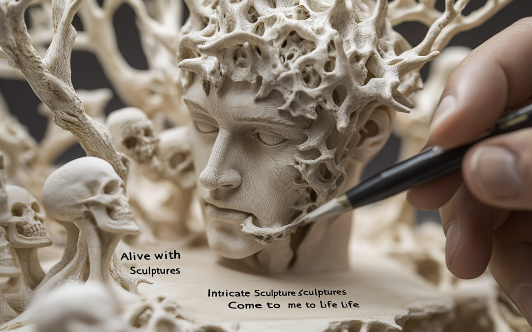 “Alive with Detail: Intricate Sculptures Come to Life”