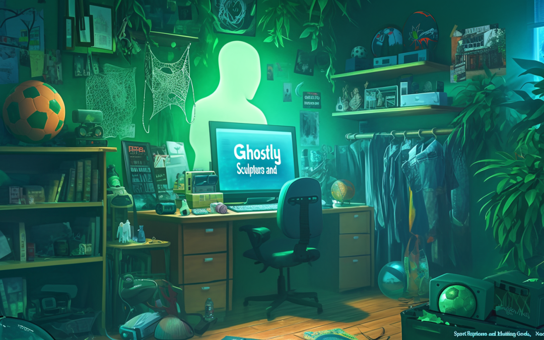 “Ghostly Sculptures and Multimedia Art: Sporting Goods, No Place Like Home”