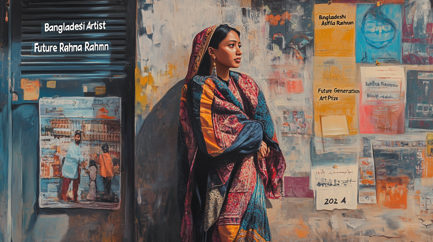 Bangladeshi Artist Ashfika Rahman Wins Future Generation Art Prize 2024
