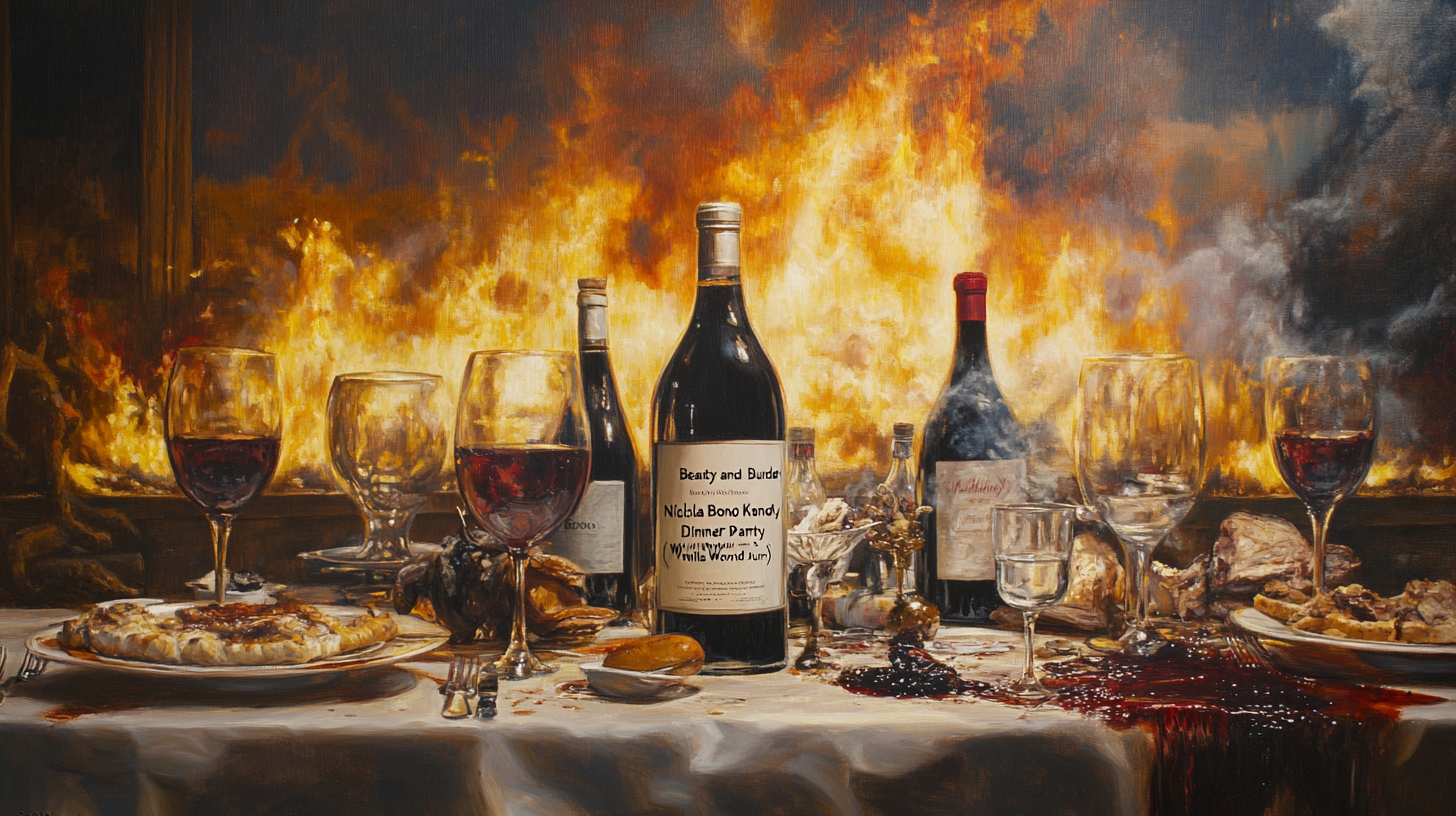 Beauty and Burden: Nicholas Bono Kennedy's Dinner Party (While the World Burns)