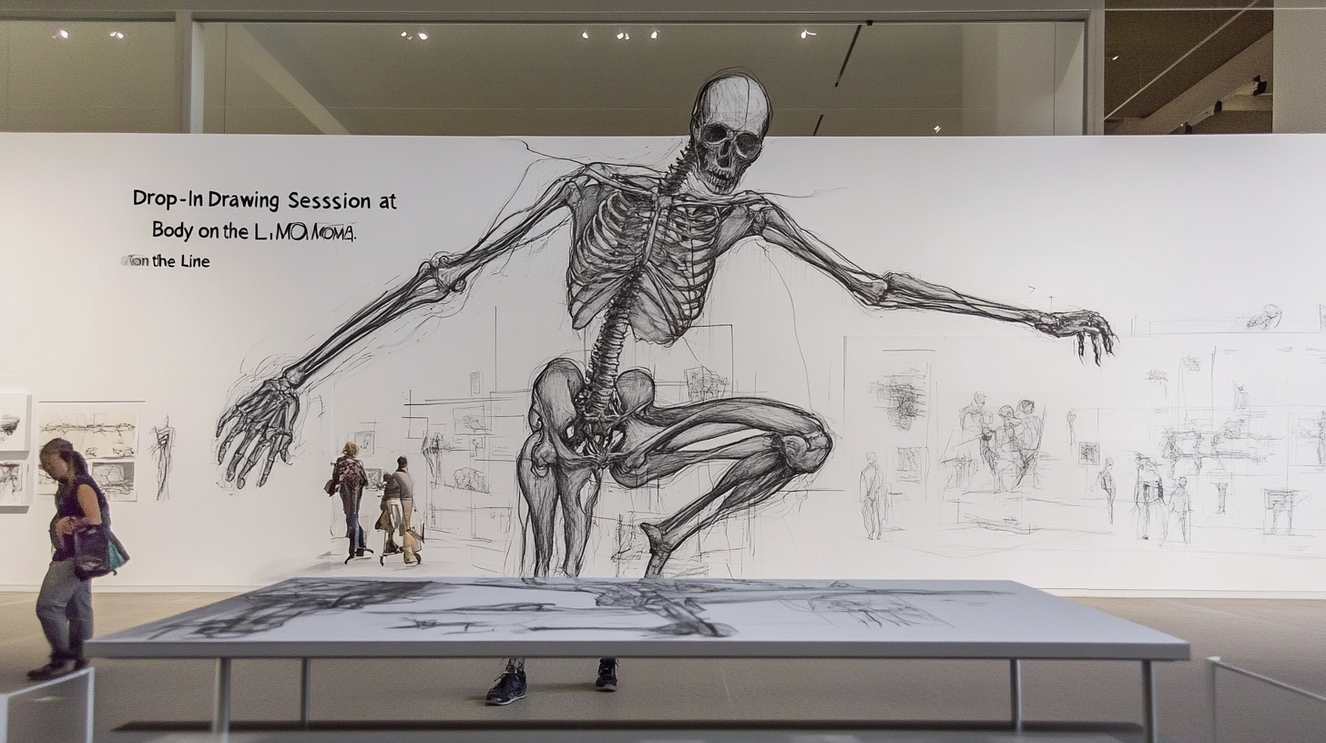 Drop-In Drawing Session at MoMA: Body on the Line