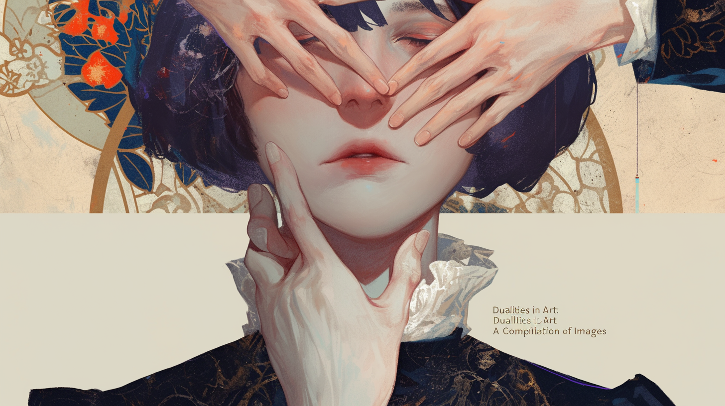 Dualities in Art: A Compilation of Images