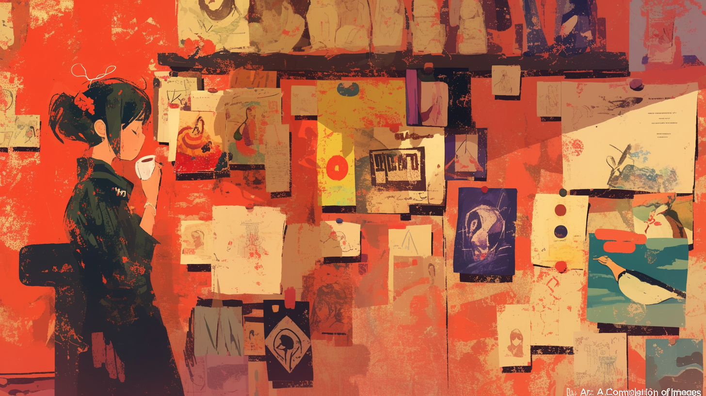 Dualities in Art: A Compilation of Images