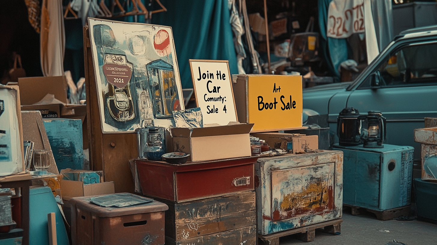 Join the Community: Art Car Boot Sale 2024