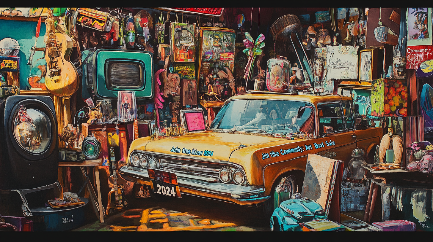 Join the Community: Art Car Boot Sale 2024