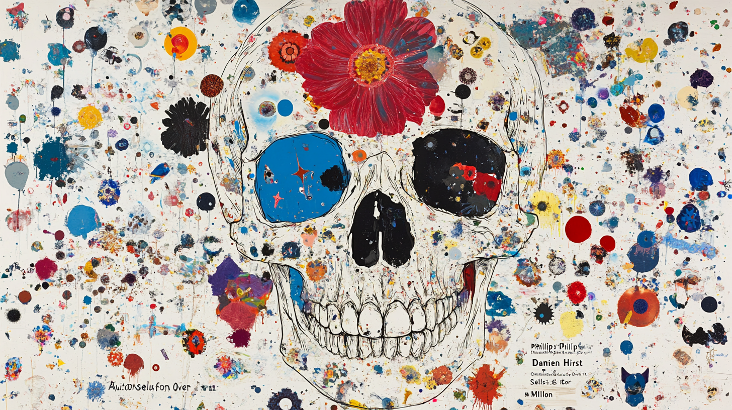 Phillips’ Damien Hirst Online Auction Sells for Over £1 Million