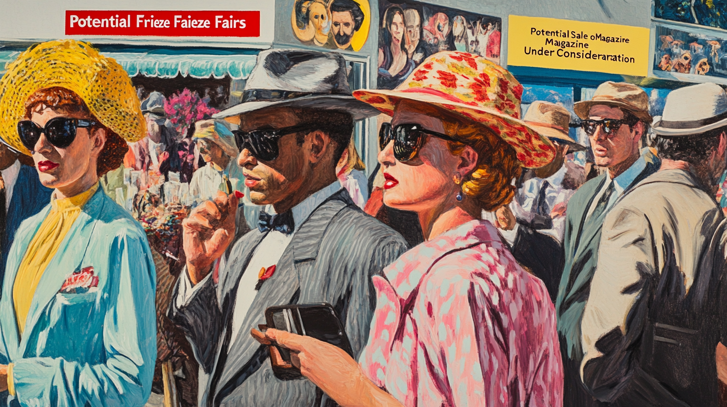 Potential Sale of Frieze Fairs and Magazine Under Consideration