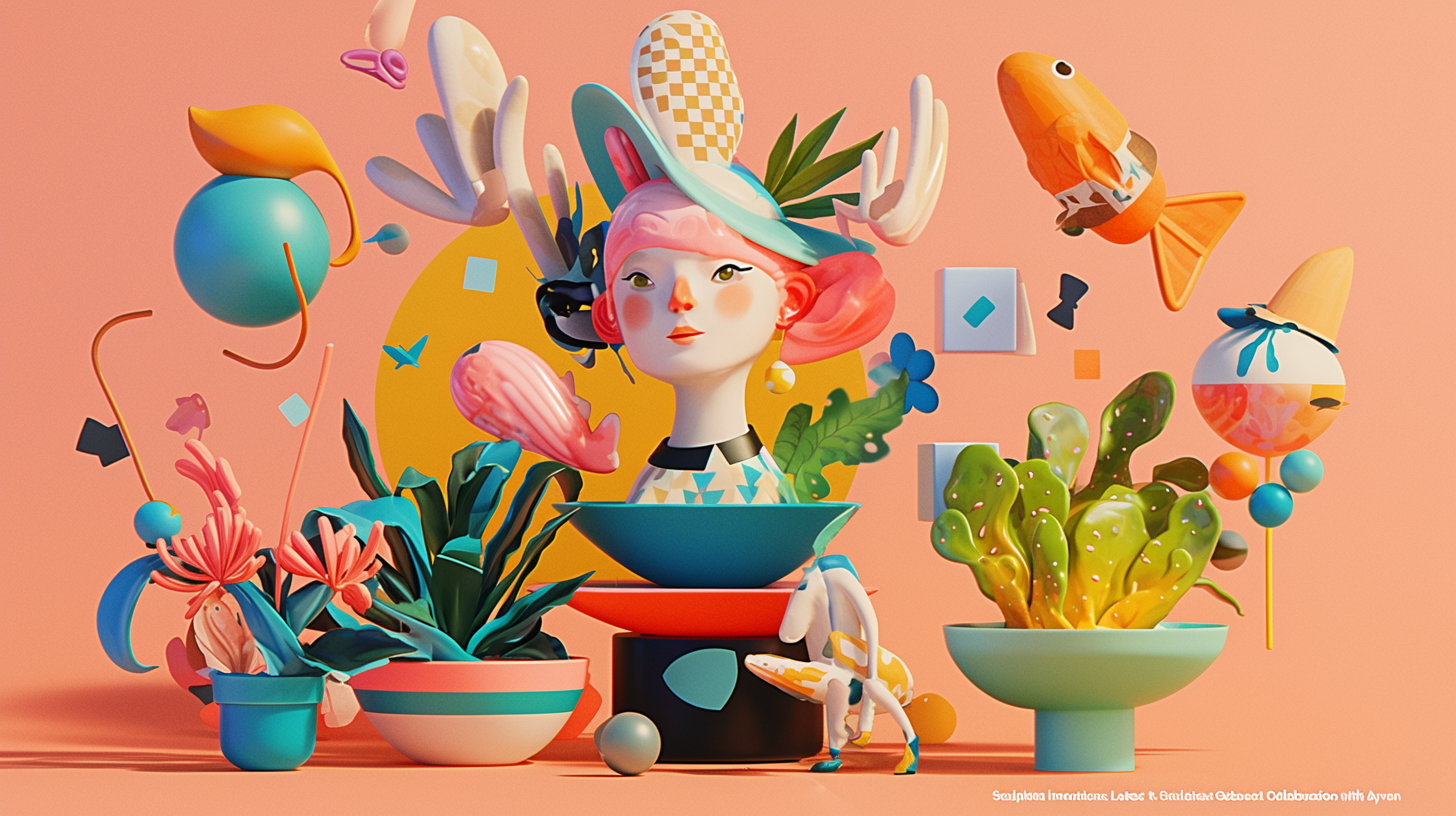 Sculptural Innovations: Charlie Osborne's Latest Works and Collaboration with Ayvan