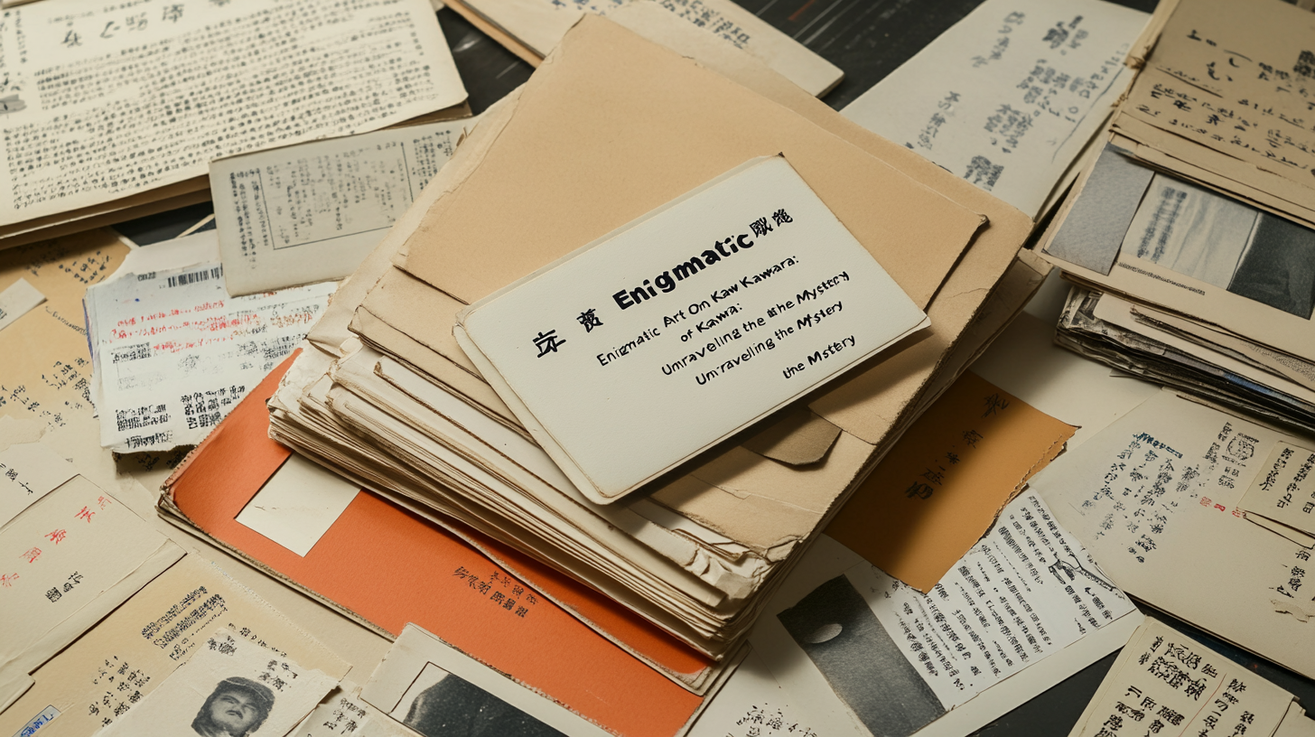 The Enigmatic Art of On Kawara: Unraveling the Mystery