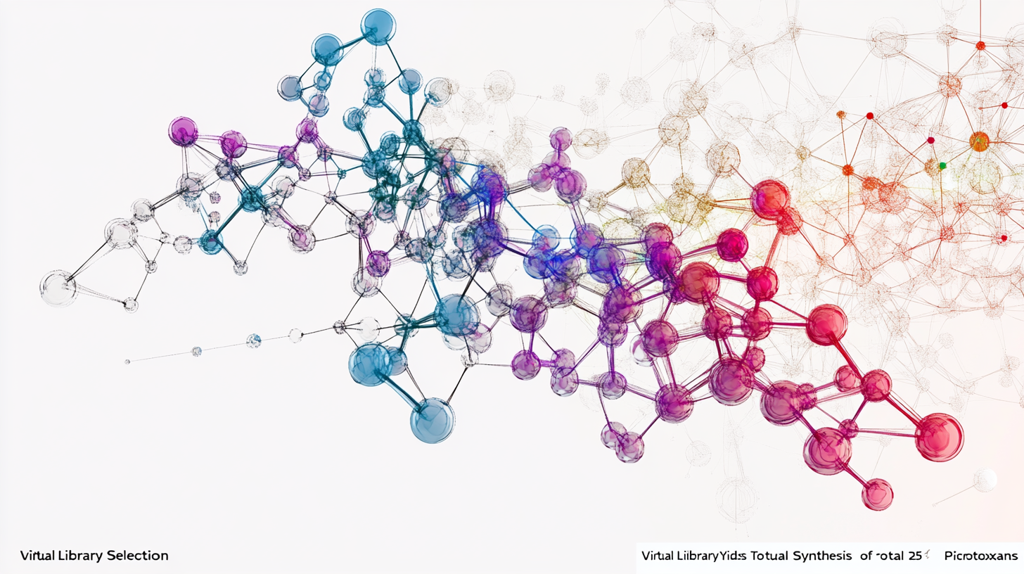 Virtual Library Selection Yields Total Synthesis of 25 Picrotoxanes
